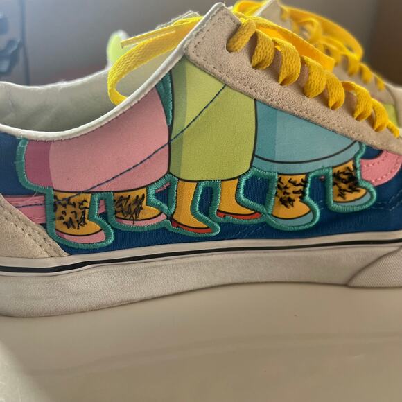 Vans, Mens 8.5, X The Simpsons Old Skool Bouviers Sisters Skate Shoe Sneaker - Picture 12 of 12